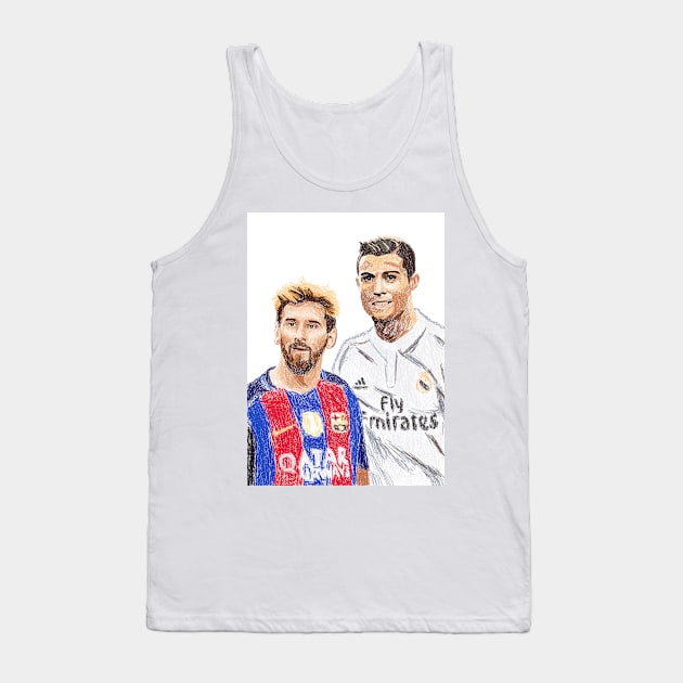 messi and ronaldo Tank Top by Tutormade